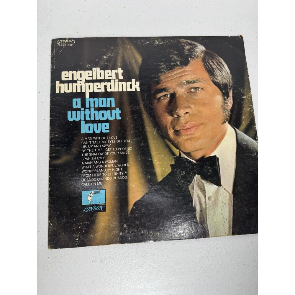 Engelbert Humperdinck A Man Without Love Vinyl LP In Stereo